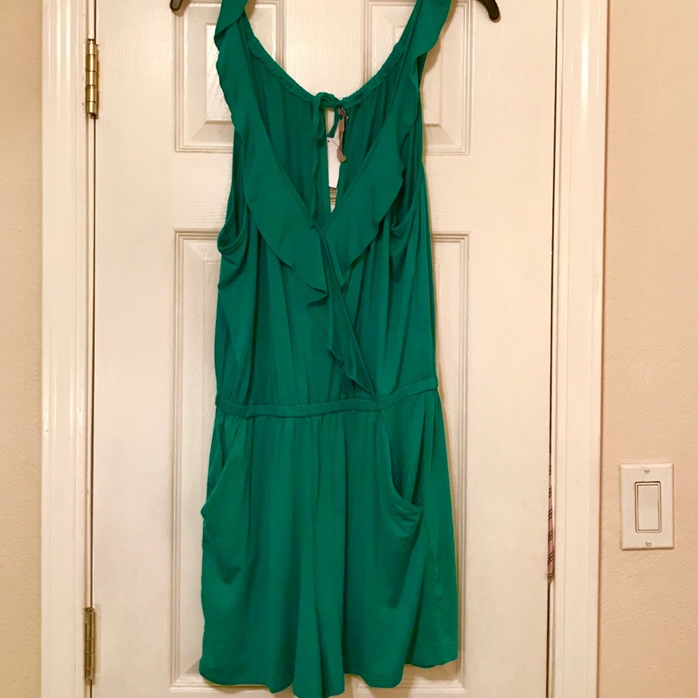 Green Romper NWT